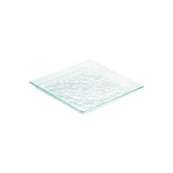 Cal-Mil Cal-Mil Glacier Diamond Platter 11"W x 11"D x 1"H GL252-43 - main